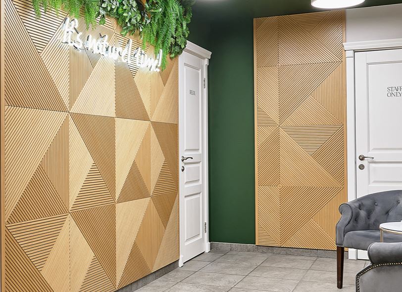 Панели в салоне красоты